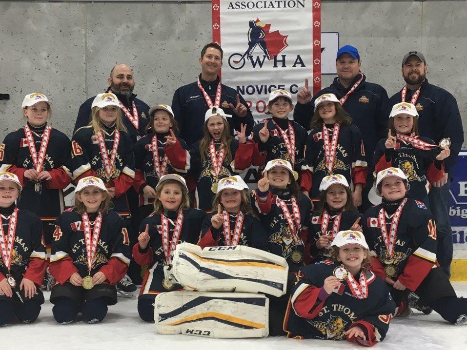 Novice Panthers team