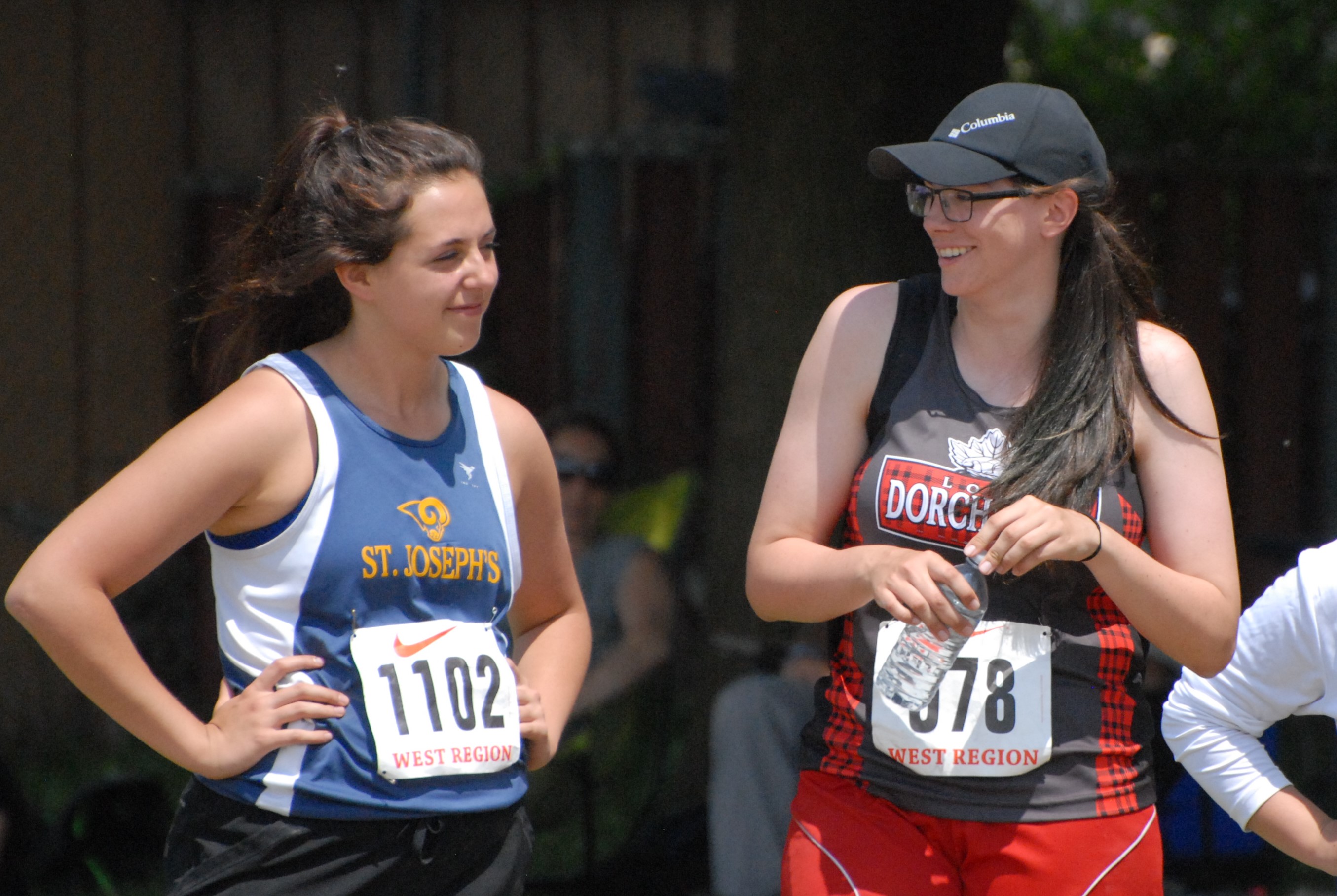 Christina talks with SJ.