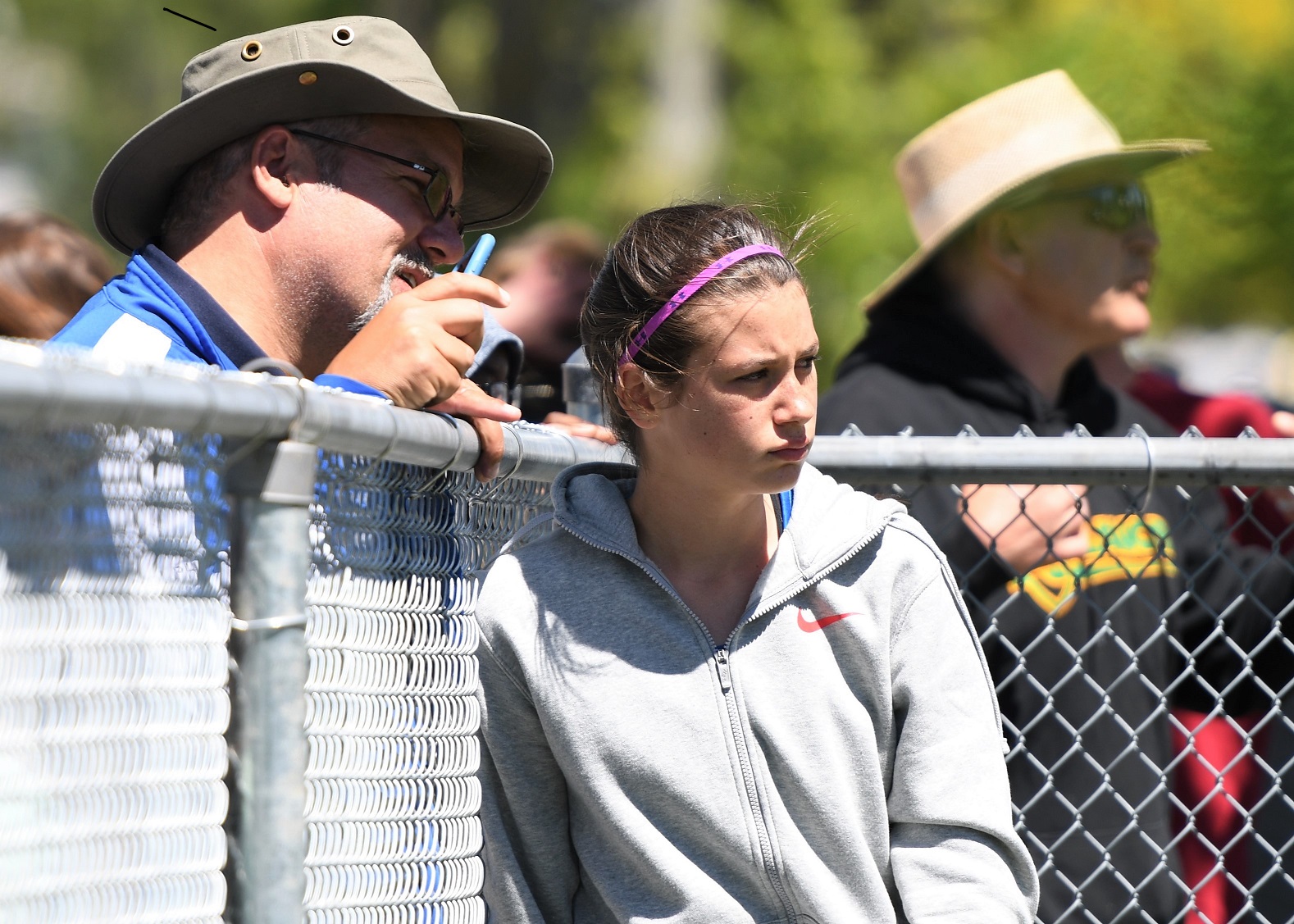 Anij with coach Rolph