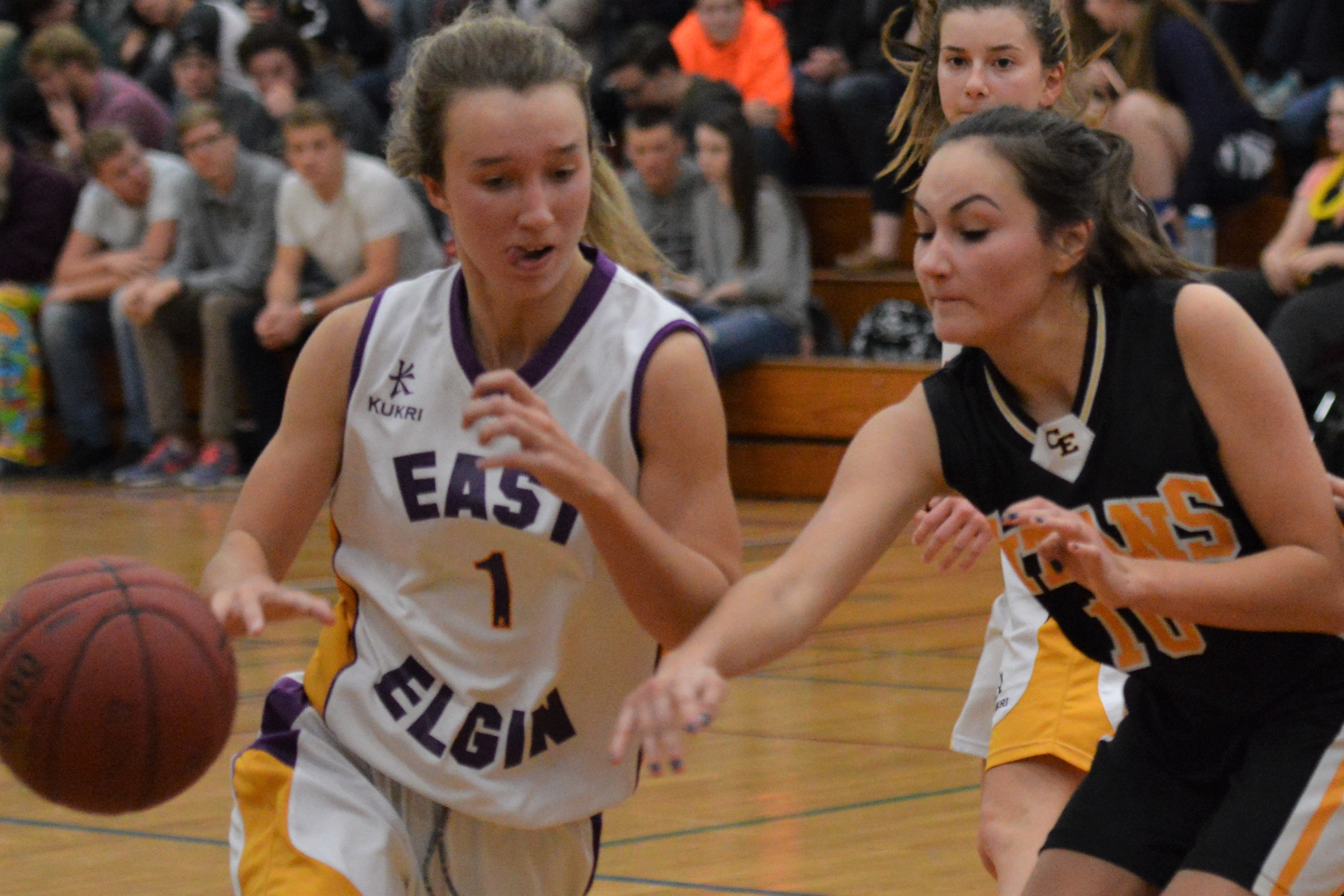 Kendra Horlick in action