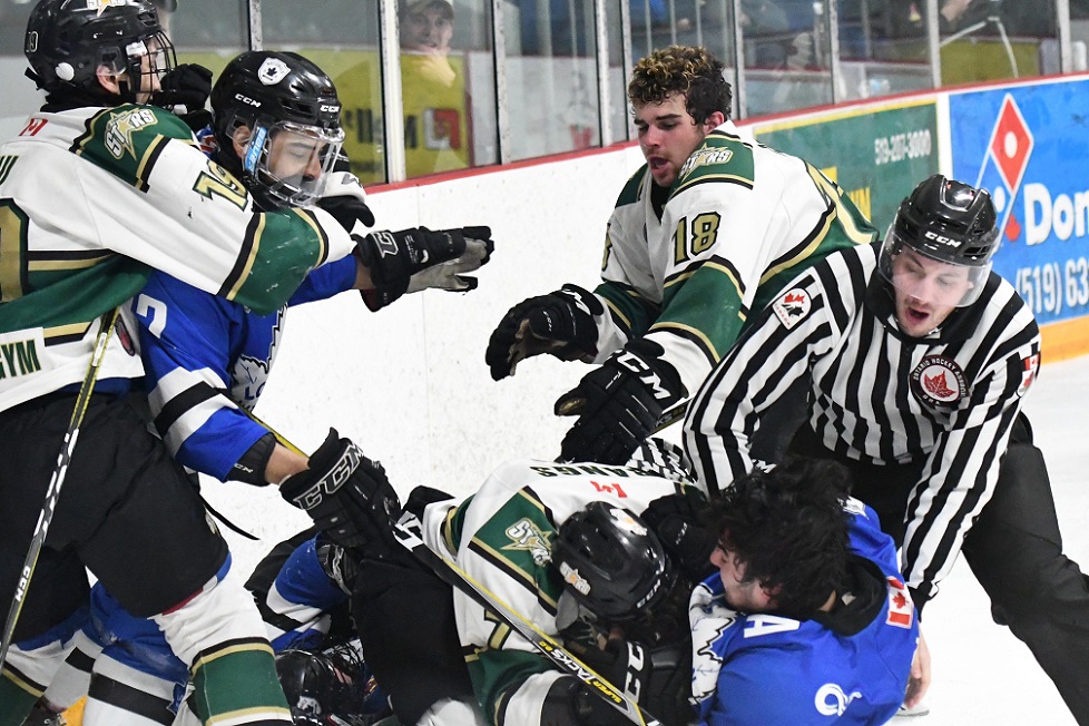GOJHL Western Conference final game two