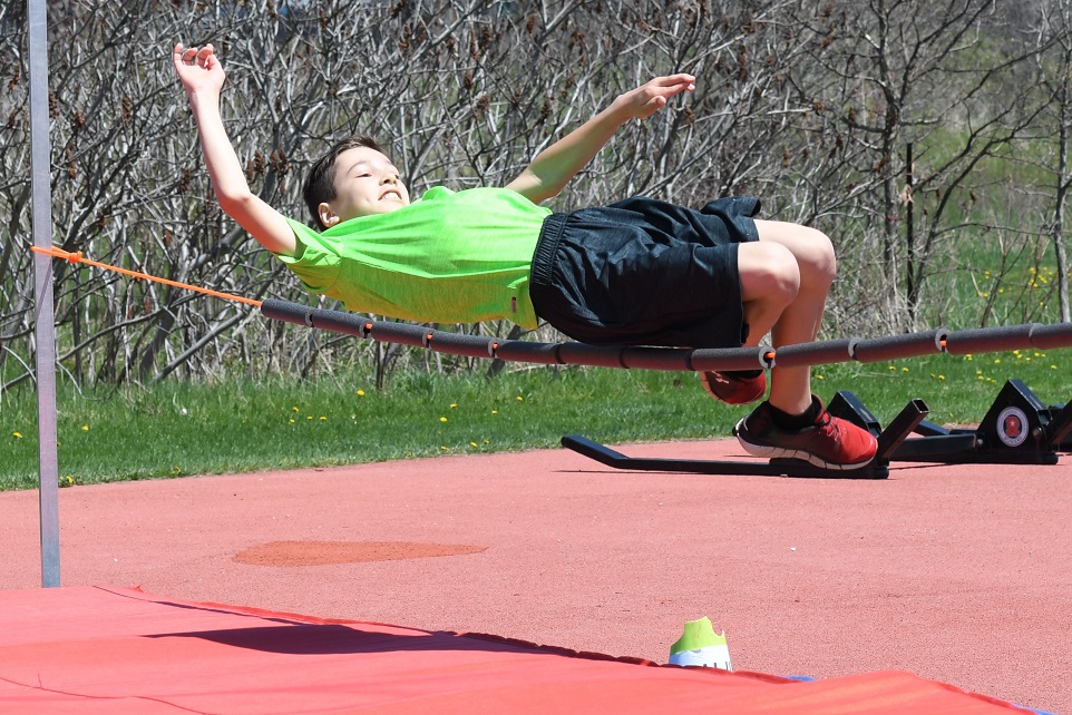 St. Anne's JR boys high jump