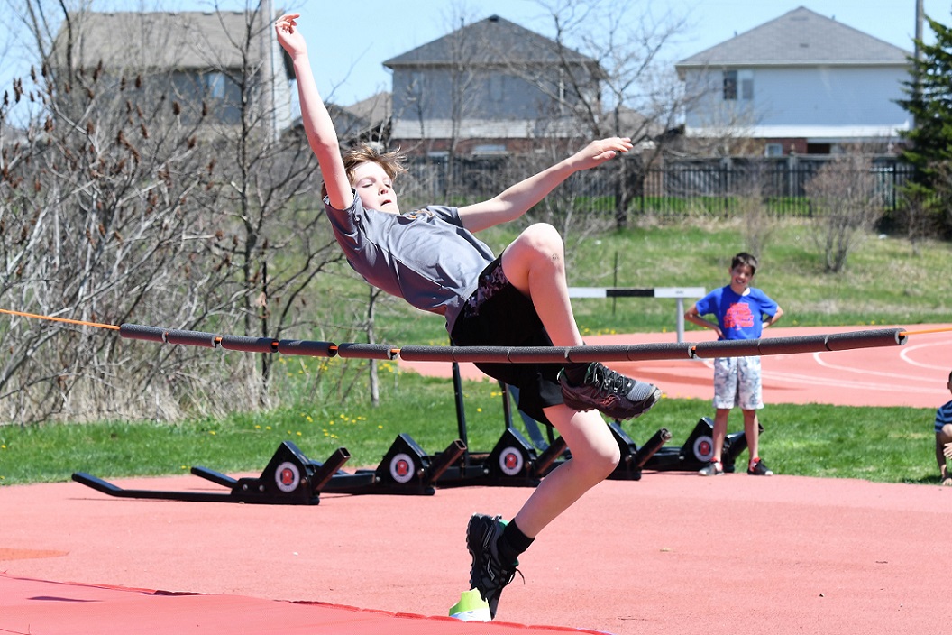 St. Anne's JR boys high jump