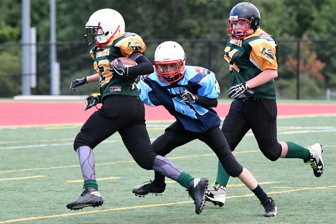 peewee Hawks season opener