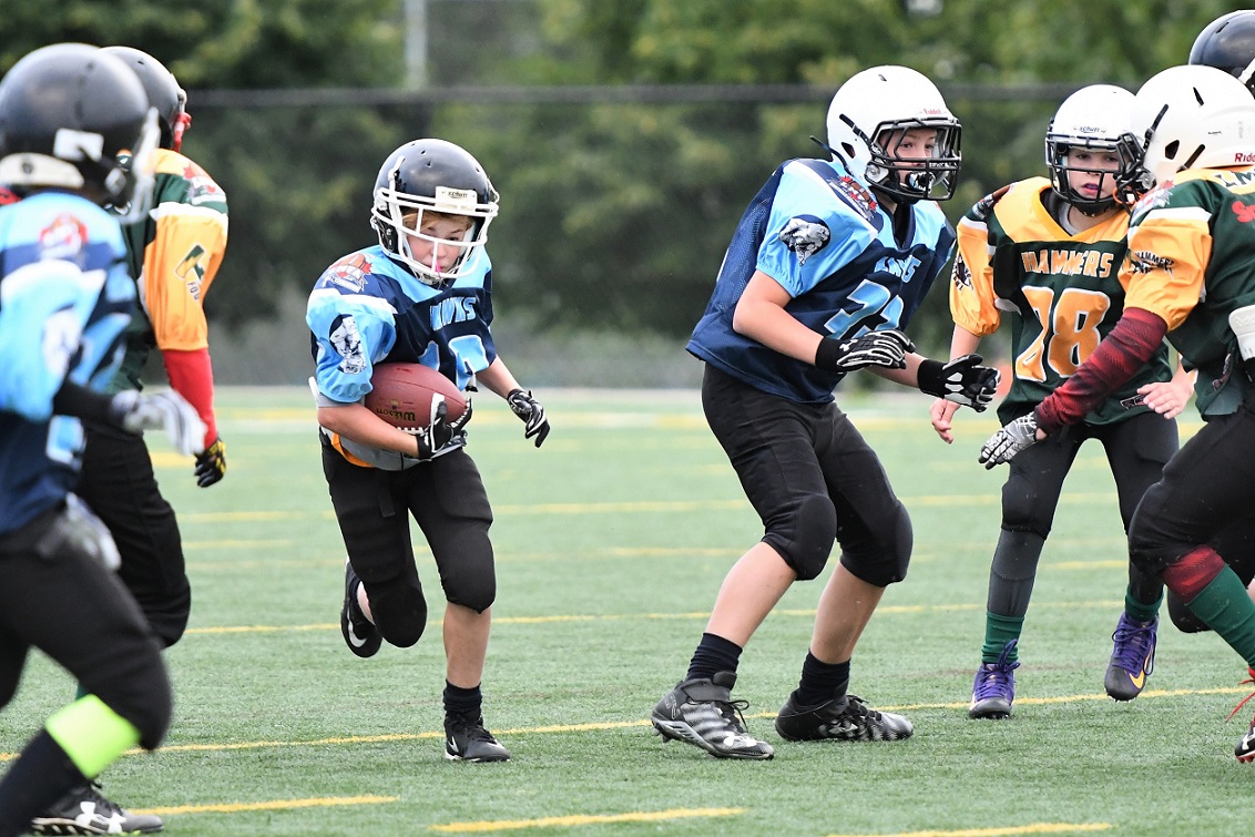 peewee Hawks season opener