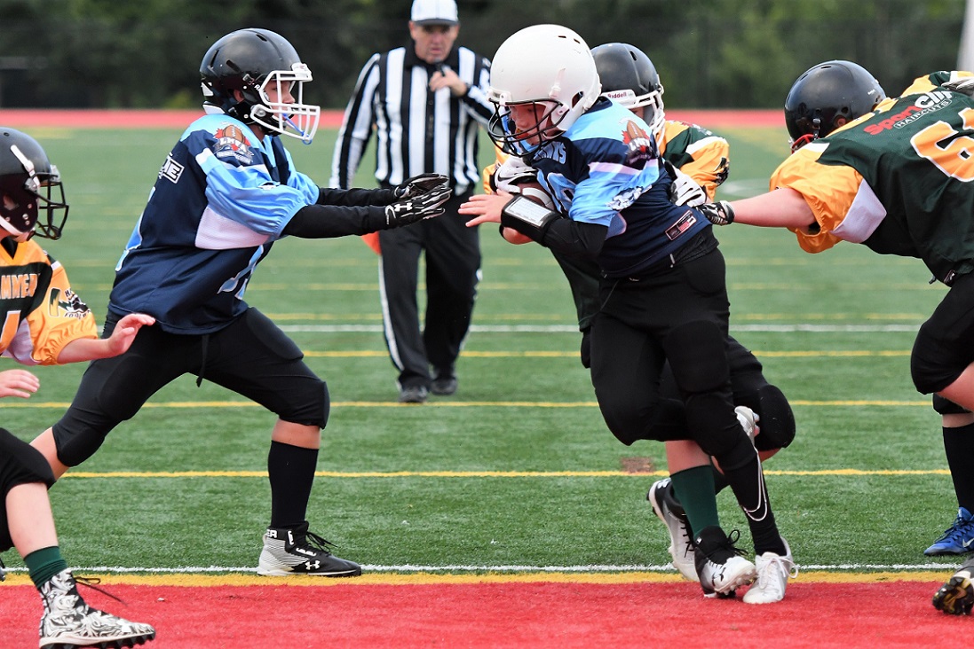 peewee Hawks season opener