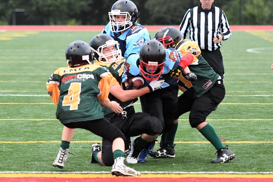 peewee Hawks season opener