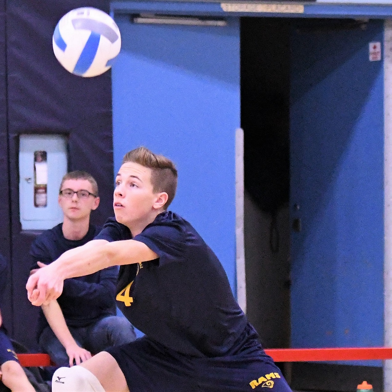 District JR boys VB final