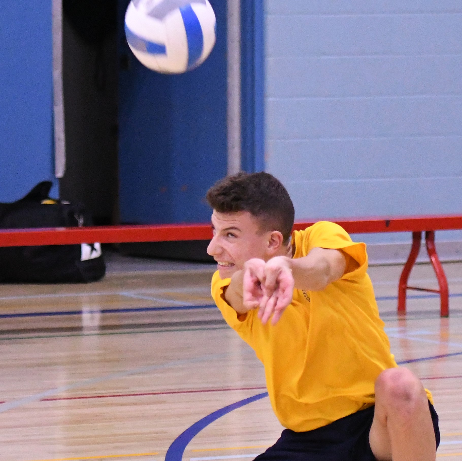 District JR boys VB final