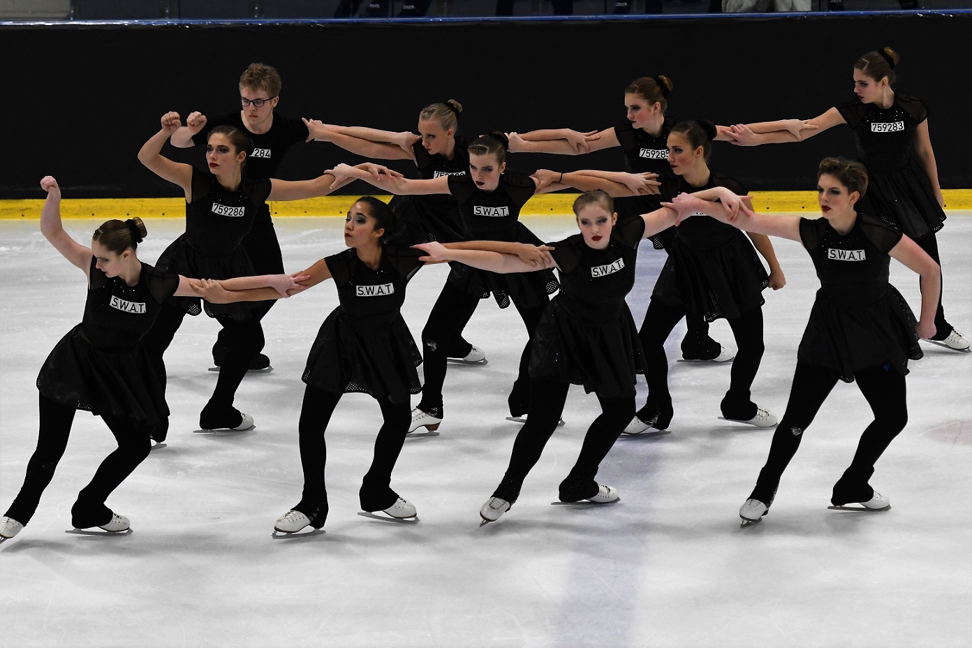 Synchro skating