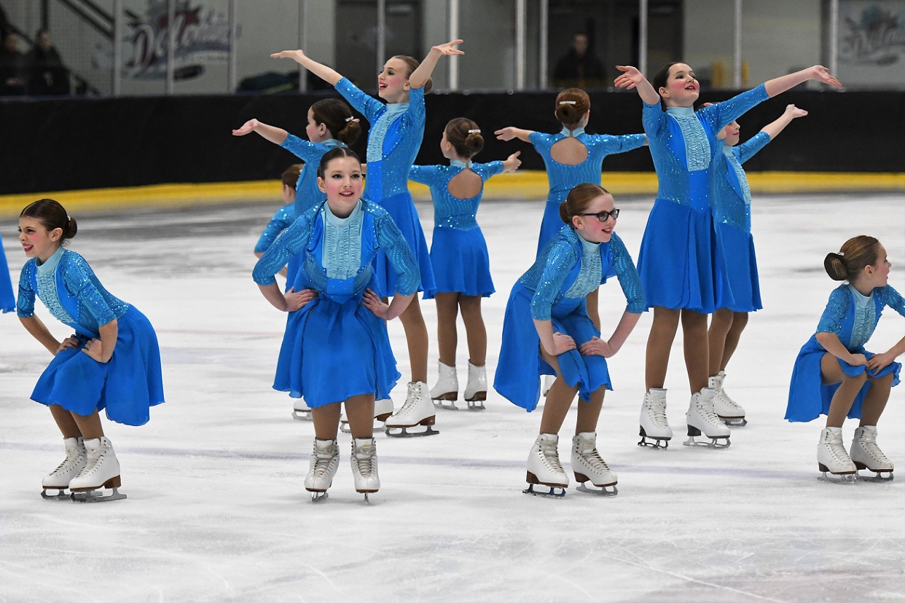 Synchro skating
