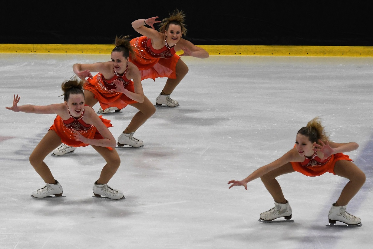 Synchro skating