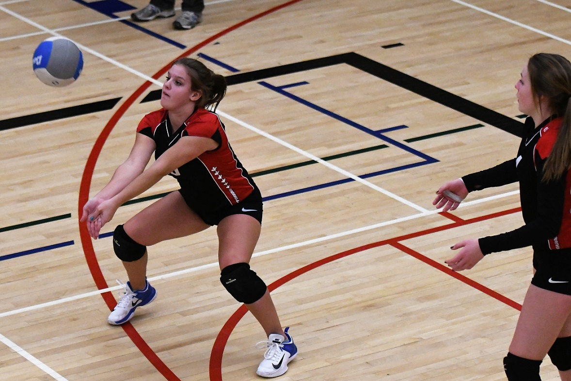 TVRA 1A junior girls VB