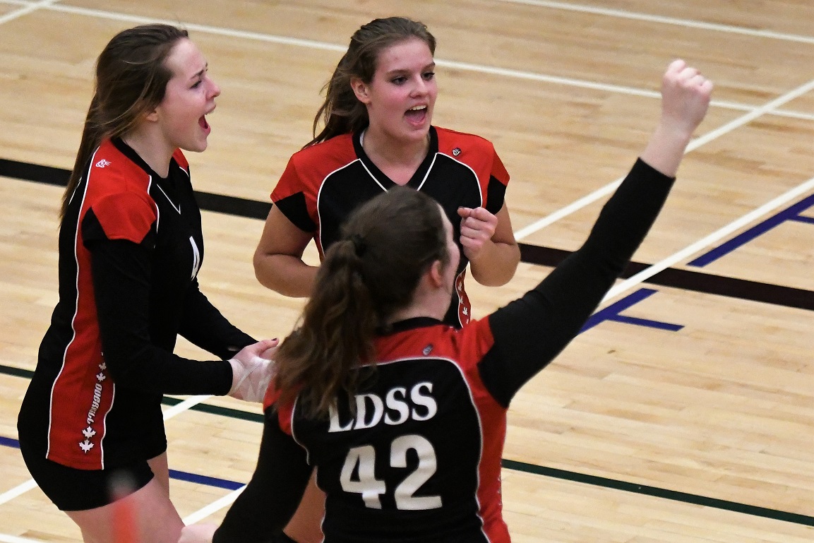 TVRA 1A junior girls VB