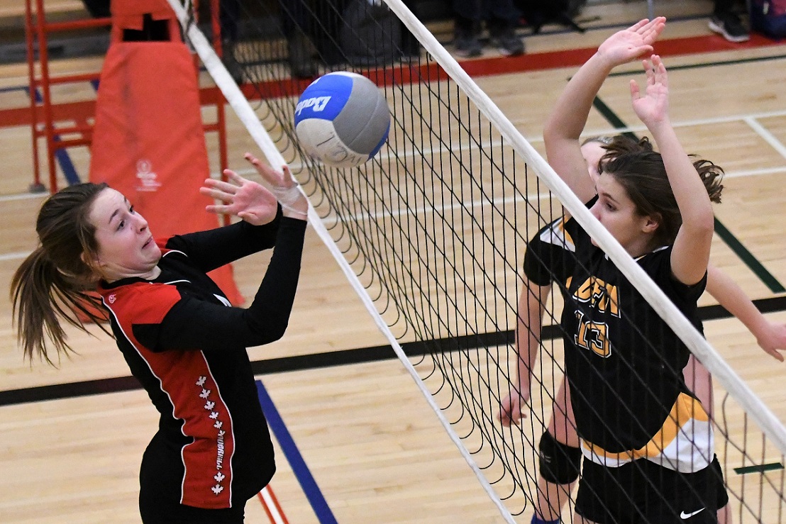 TVRA 1A junior girls VB