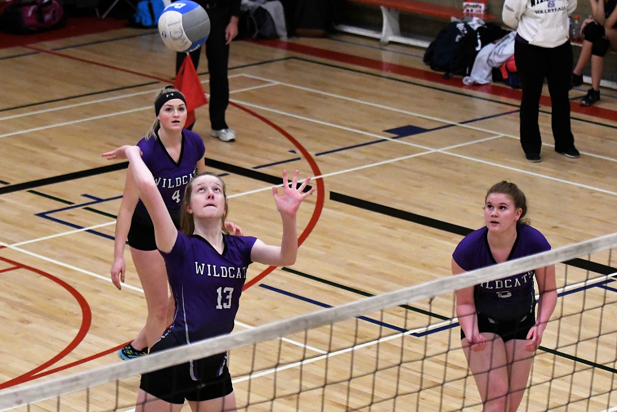 TVRA 1A junior girls VB