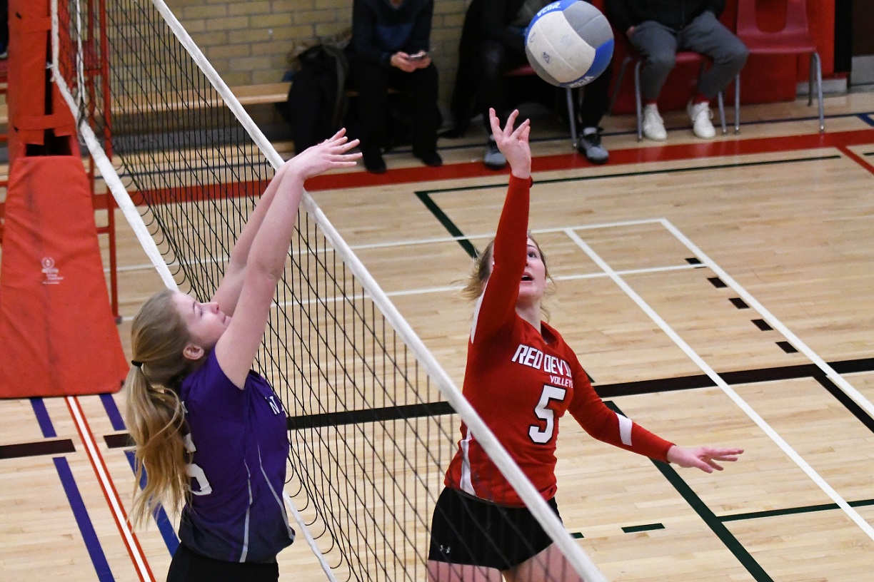 TVRA 1A junior girls VB