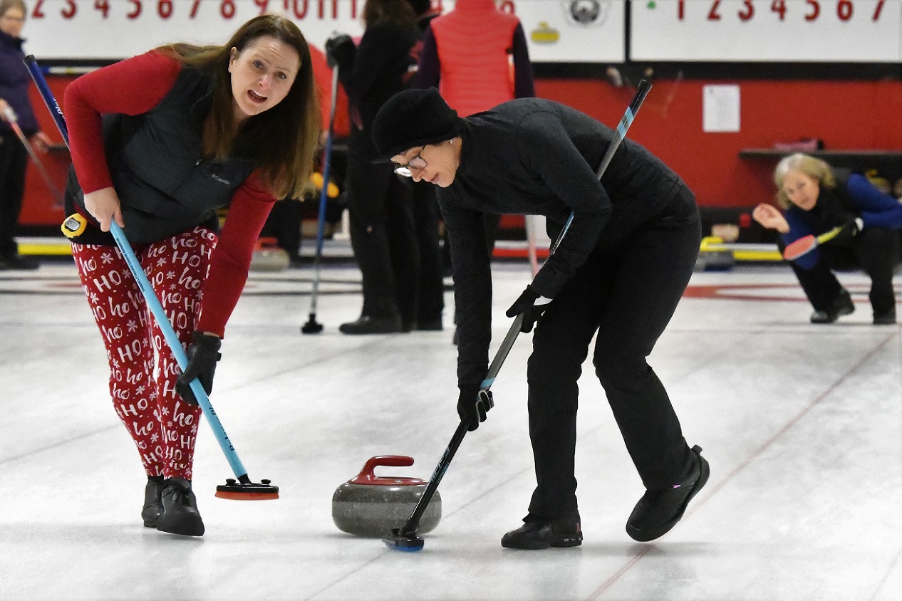 Belles and Brooms Bonspiel day 2