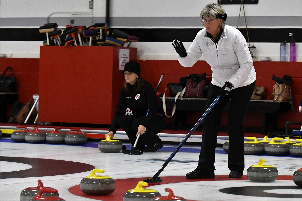 Belles and Brooms Bonspiel day 2