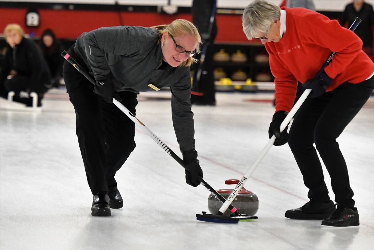 Belles and Brooms Bonspiel day 2