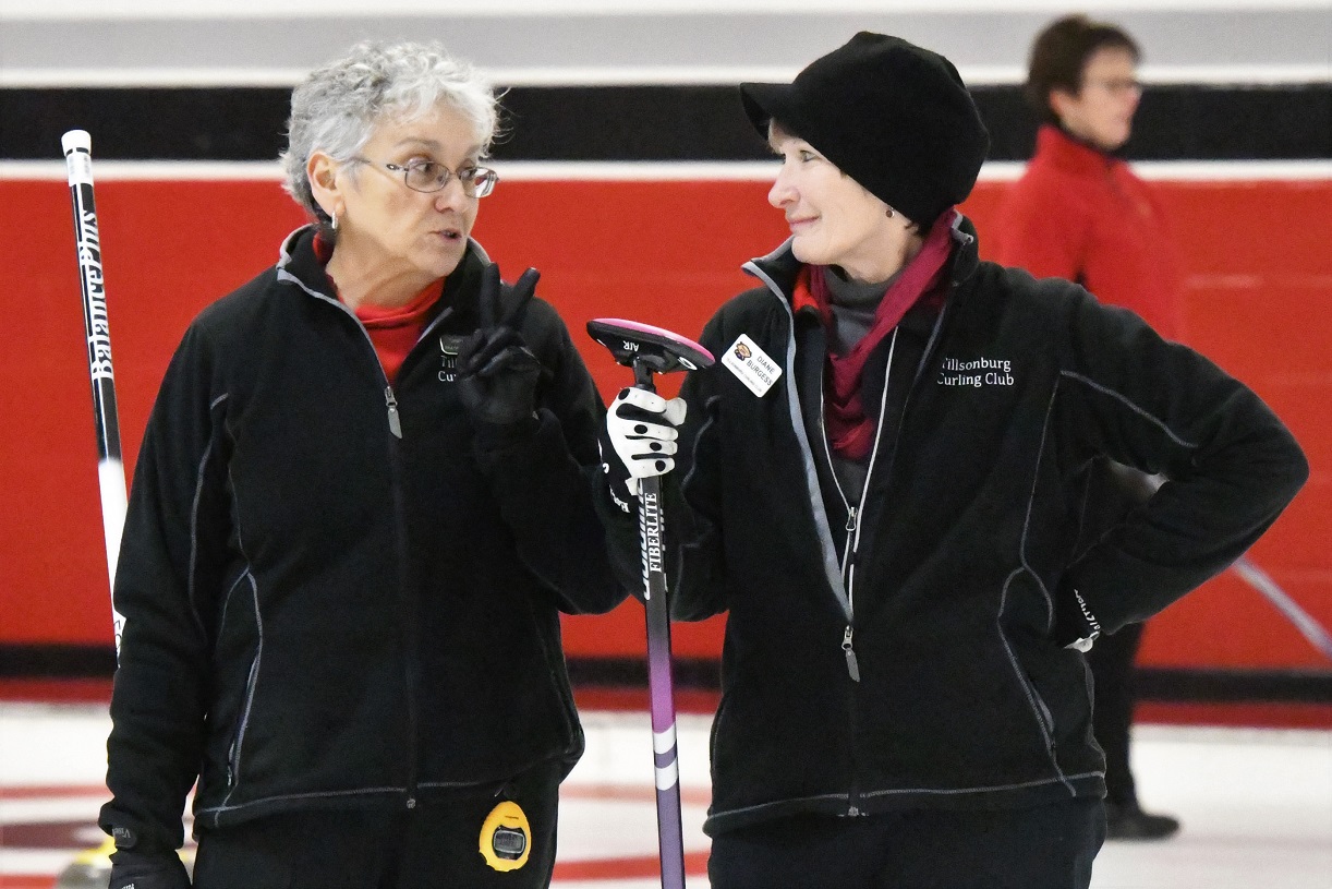 Belles and Brooms Bonspiel day 2