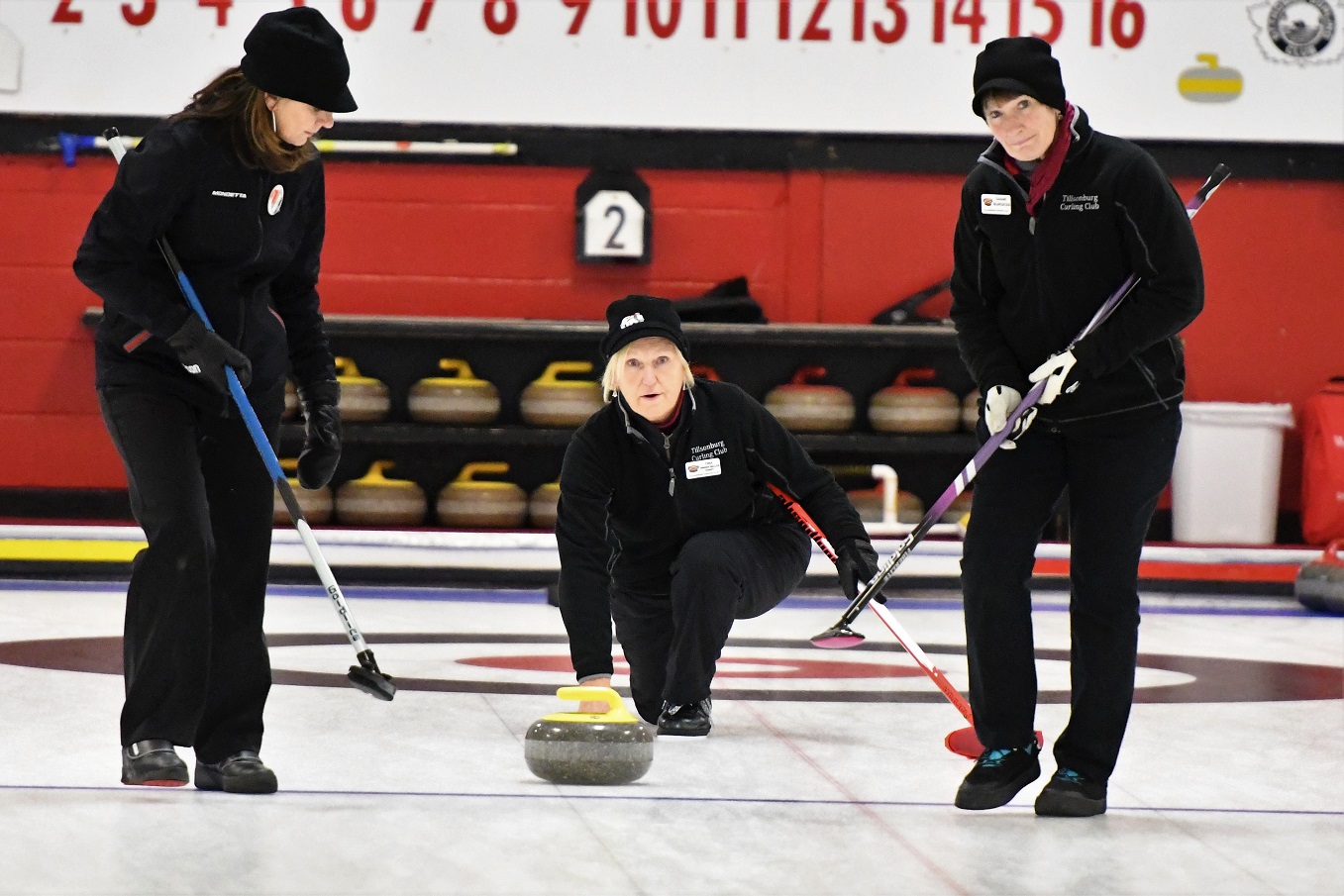 Belles and Brooms Bonspiel day 2