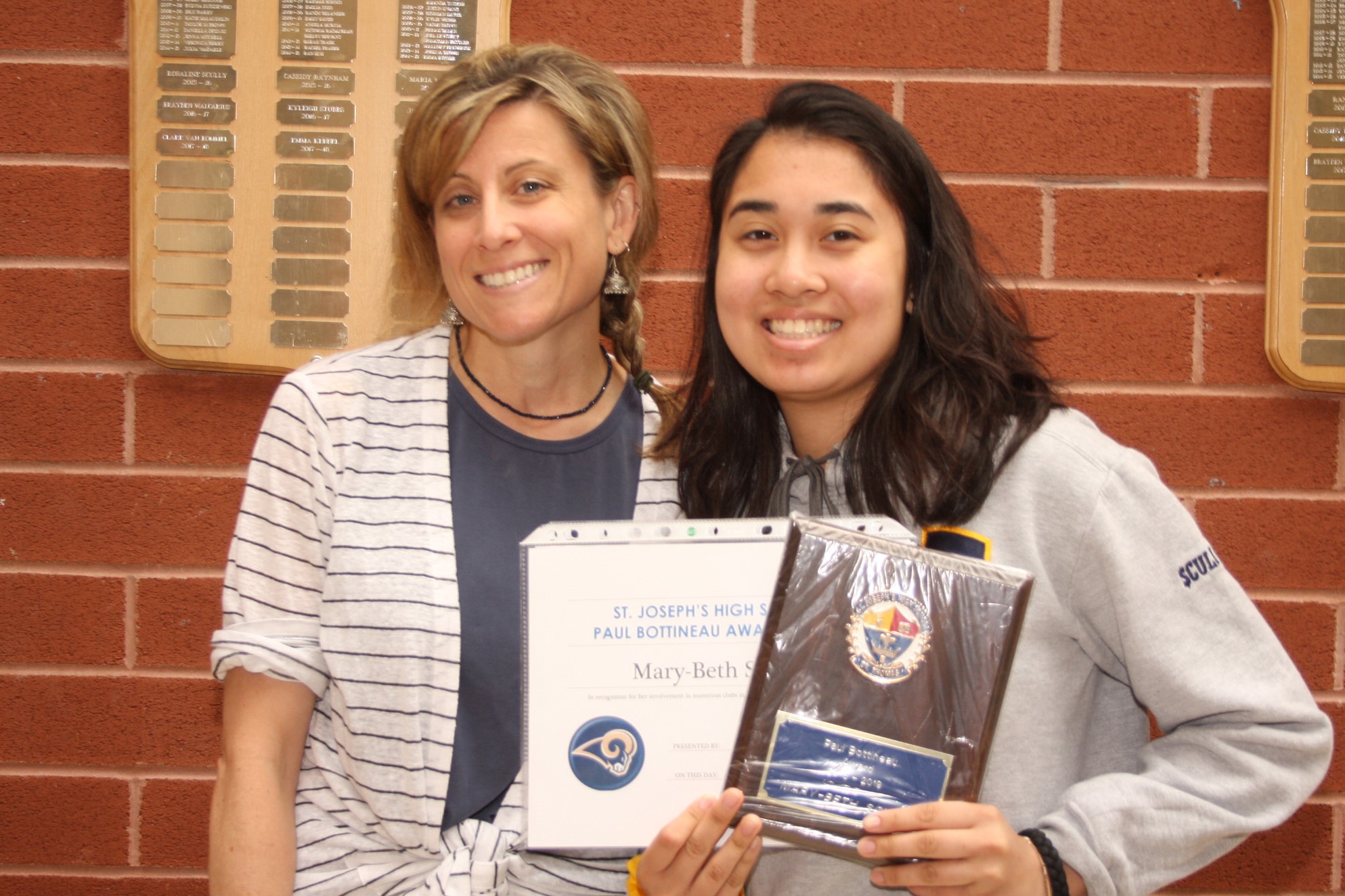 St. Joe's Athletic awards